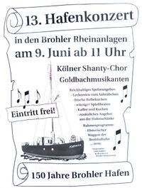 Plakat Konzert Shynty-Chor